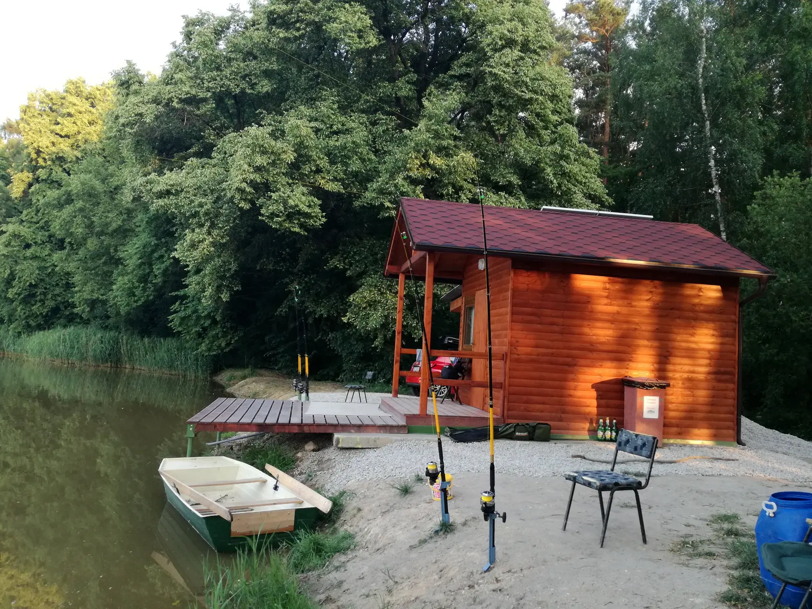 Sumcový rybník — Klid, respekt a pohoda u vody